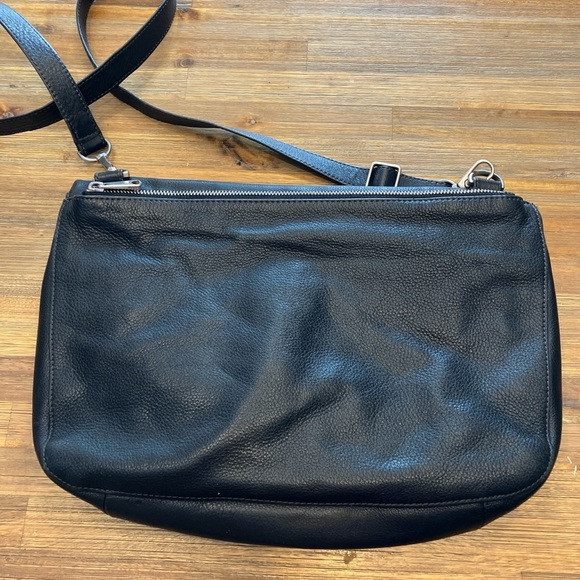 Fossil Riley Foldover Tote black leather - Picture 3 of 5